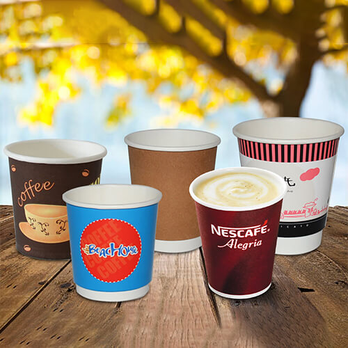 Printed Paper Cups and Glasses