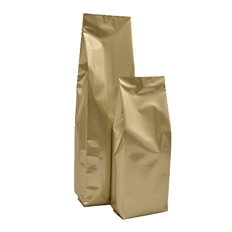Matt Gold Side Gusset Bags