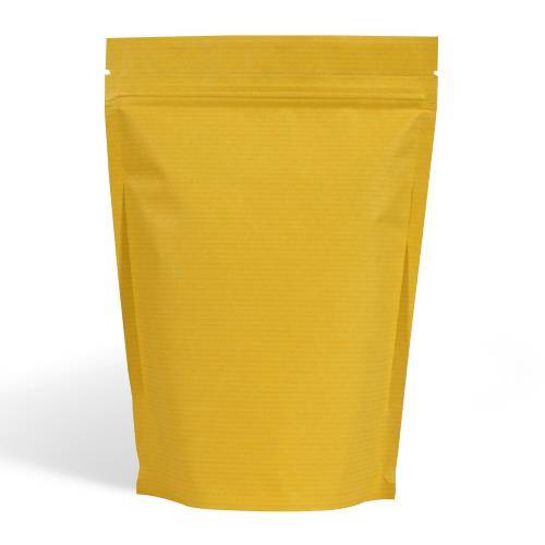 Yellow Striped Paper Bags