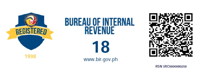 BIR Registration Seal Badge